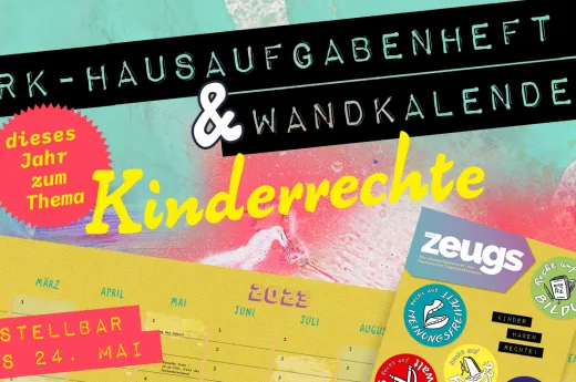 Werbekachel zum JRK-Hausaufgabenheft Kachel mit Werbung für das JRK-Hausaufgabenheft