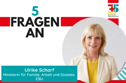 Ein Foto von Ulrike Scharf, Ministerin für Soziales in Bayern