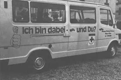 Der JRK-Bus des JRK Neu-Ulm