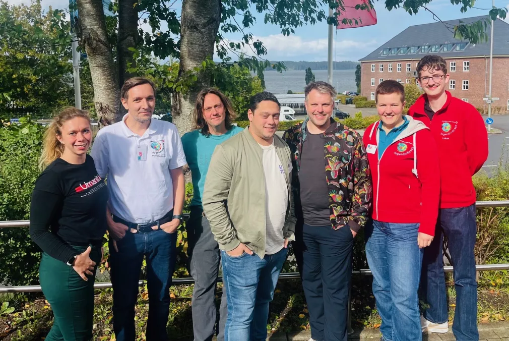 Die Delegation Bayerns bei der JRK-Bundeskonferenz