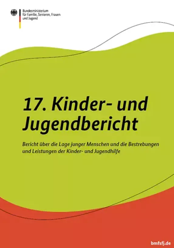 Cover des Kinder- und Jugenderichts der Bundesregierung aus dem Jahr 2024