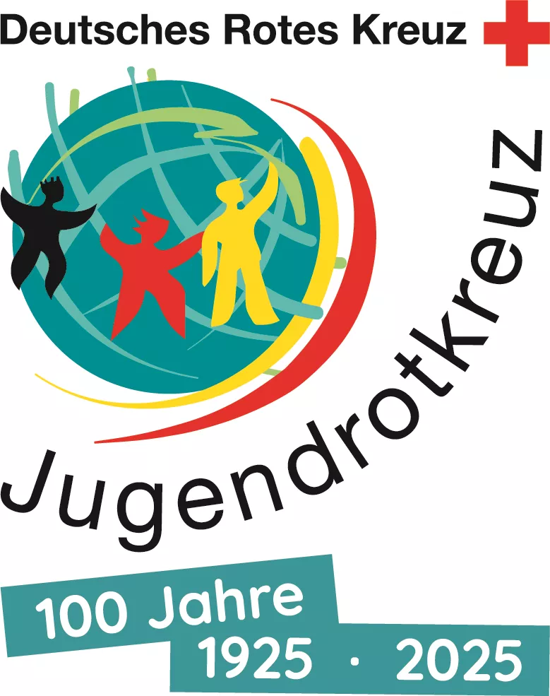 Logo 100 Jahre Deutsches Jugendrotkreuz